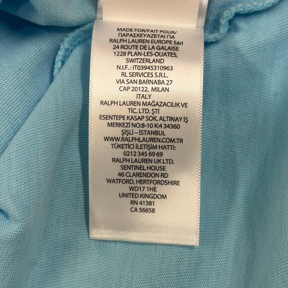 Polo Ralph Lauren Men's Small Neptune Classic Fit Jersey Pacific Graphic T-Shirt - Picture 11 of 14